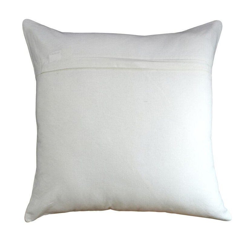 Floral Cotton Throw Pillow