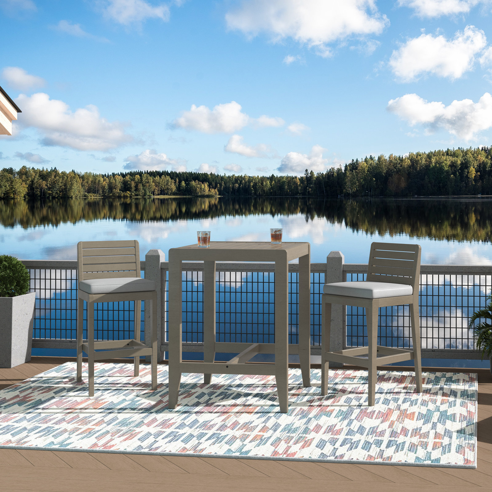 Ojai 30'' Outdoor Bistro Table