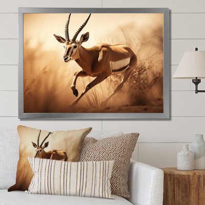 Afrique Gazelles Grace - décoration murale animaux