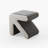 Auryana Velvet Ottoman-1798530157