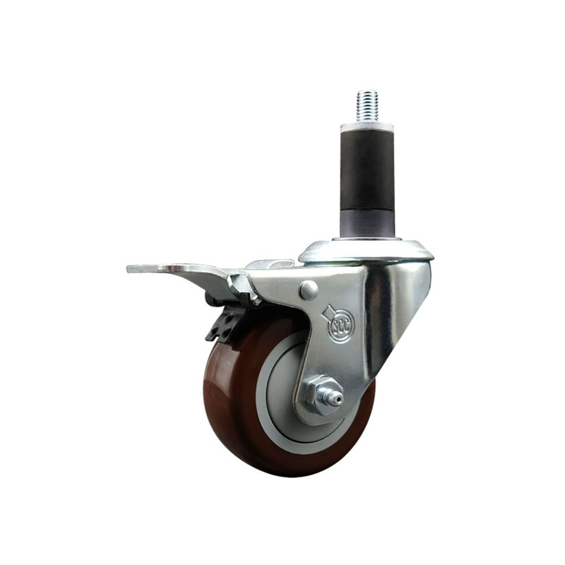 Poly pivot pivotant 1 1/4 pouce extensible avec frein à blocage total SCC