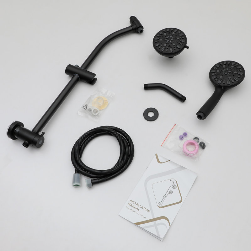 4.7 Inch Multi-Function Dual Shower Head
