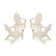 Vineyard 4-Piece Adirondack Conversation Set