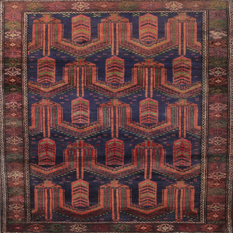 Performance Oriental Indoor Rug, Round 8'