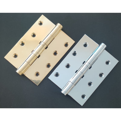 10cm H x 7.5cm W Butt Bearing Single Door Hinge