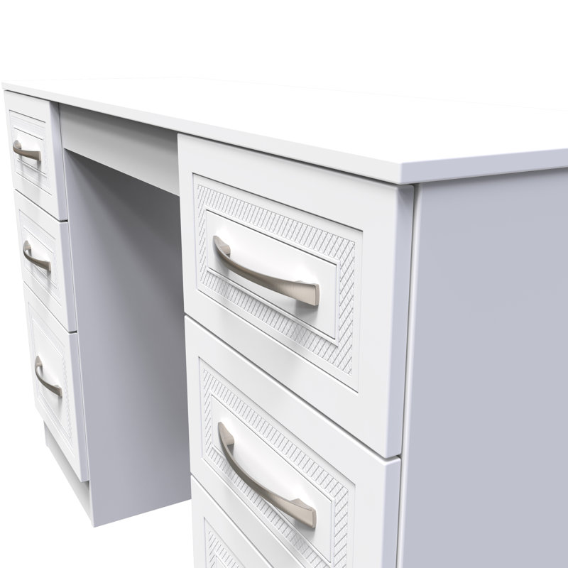 Fully Assembled Hawthorn Dressing Table, Signature White