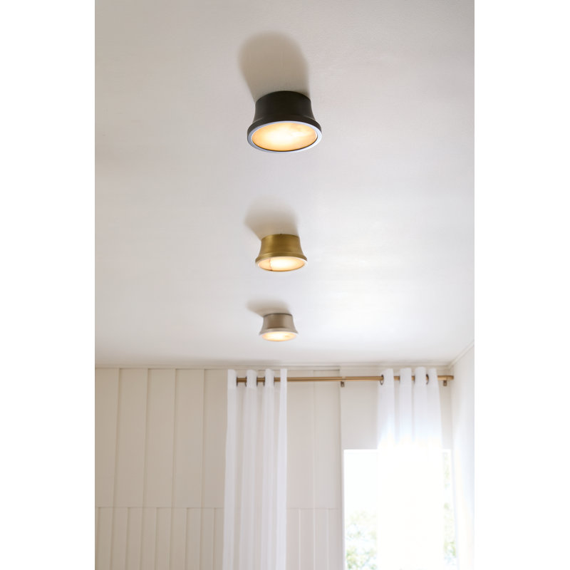 Louisa 1 - Light LED Flush Mount, Vintage Silver