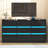 9 Drawer 63" W Dresser With LED Light, Sockets, USB Port, Type-C Port And Beveled Edge Pulls-1903218449