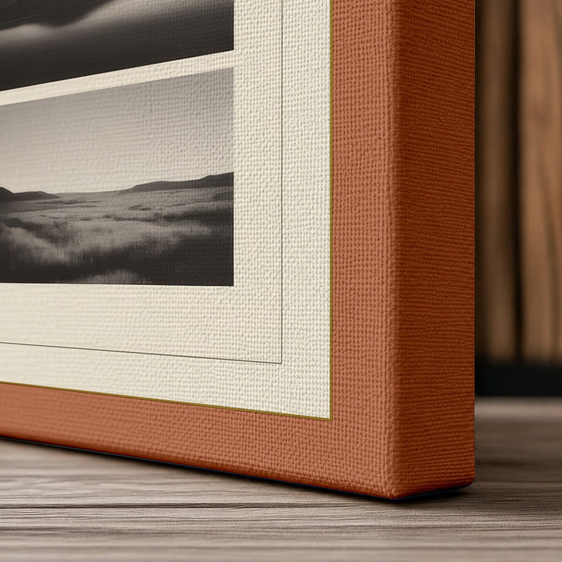 Print, 18x12 - 45.7 x 30.5 cm, Terracotta Border