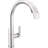 Keele Pull Down Sprayer Single Handle Kitchen Sink Faucet-50778087