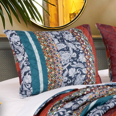 Vista Stripe Zipper Sham