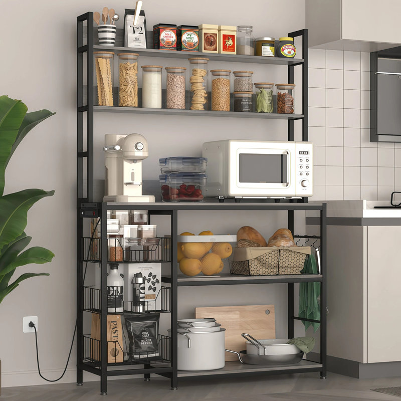 Étagère de boulanger standard 39,37 po avec compatibilité micro-ondes