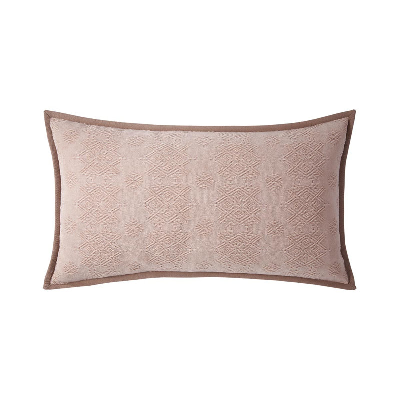 SYRACUSE Pillow Cover & Insert, Tan, Rectangle 13"H x 22"W