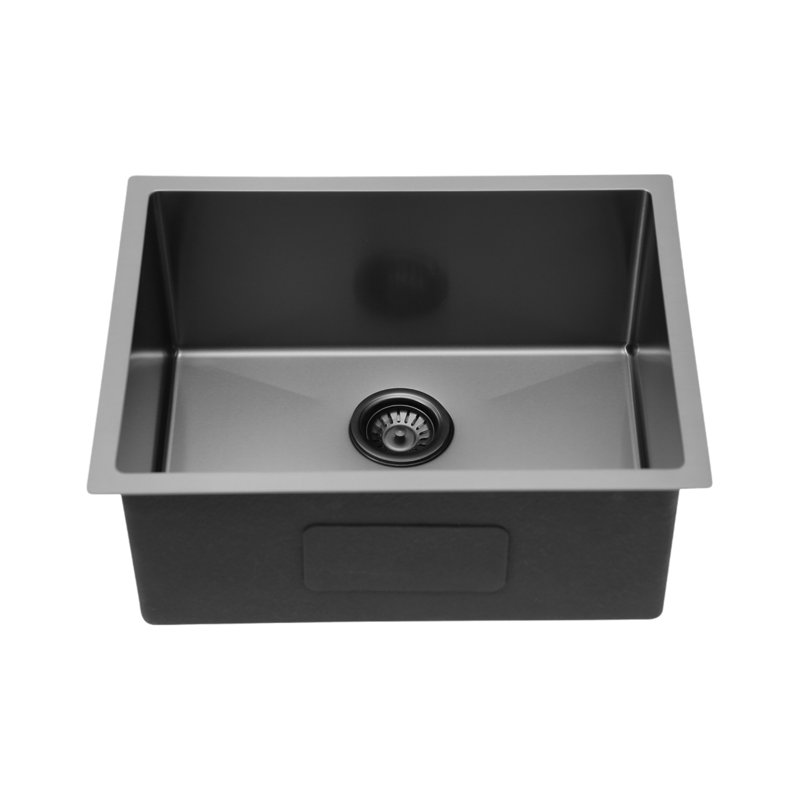 Évier de cuisine en acier inoxydable 23 po 23 po