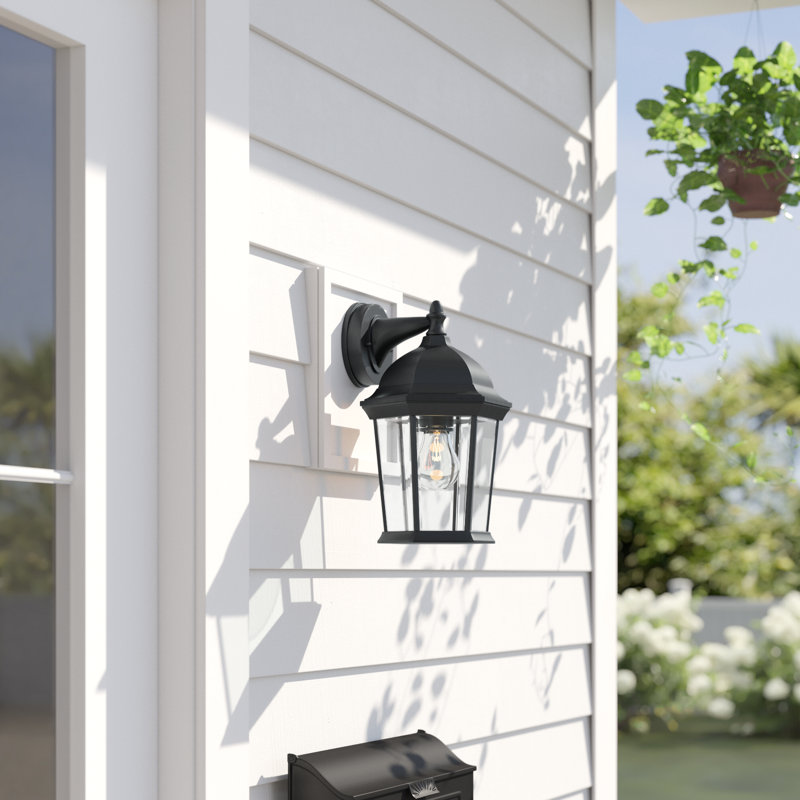 Allegan Wall Light, Black