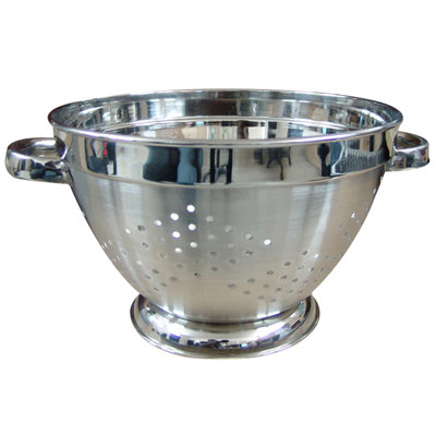 NU Steel Stainless Steel Colander