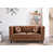 Brown Faux Leather is out of stock