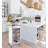 Kestin 19'' Wide Rolling Kitchen Cart-2117897562