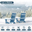Chaise Adirondack en plastique / résine Harlean-1115552810