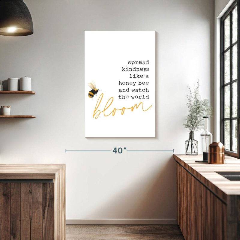 Spread Kindness, 39" H x 26" W
