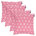 White/Pink Geometric