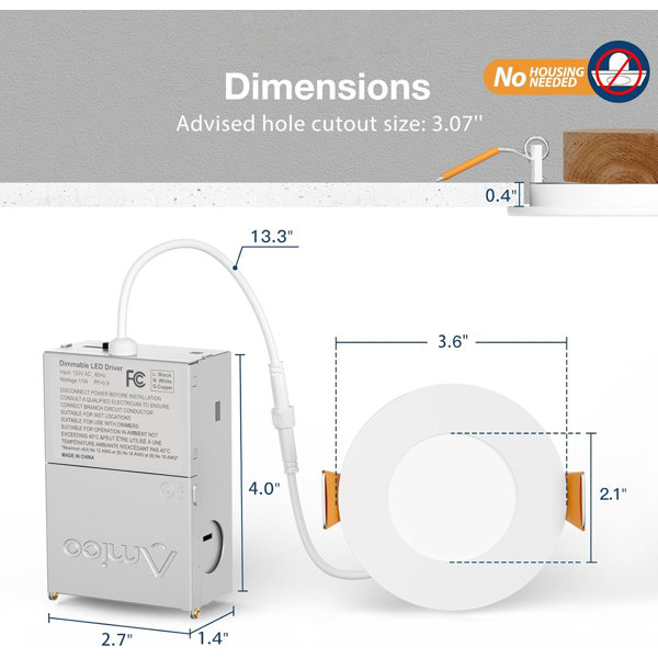Dimensions du produit