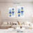 Avery Blue Yellow Modern I-108622038