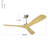 60" Ceiling Fan without Light, with Remote Control-88202016-88202018