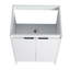 24" Freestanding Bathroom Vanity With Resin Sink