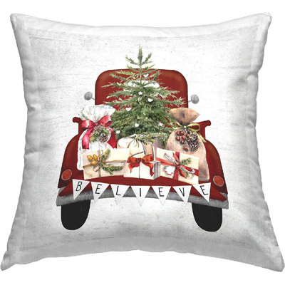 Stupell Industries Polyester Throw Square Pillow Cover & Insert