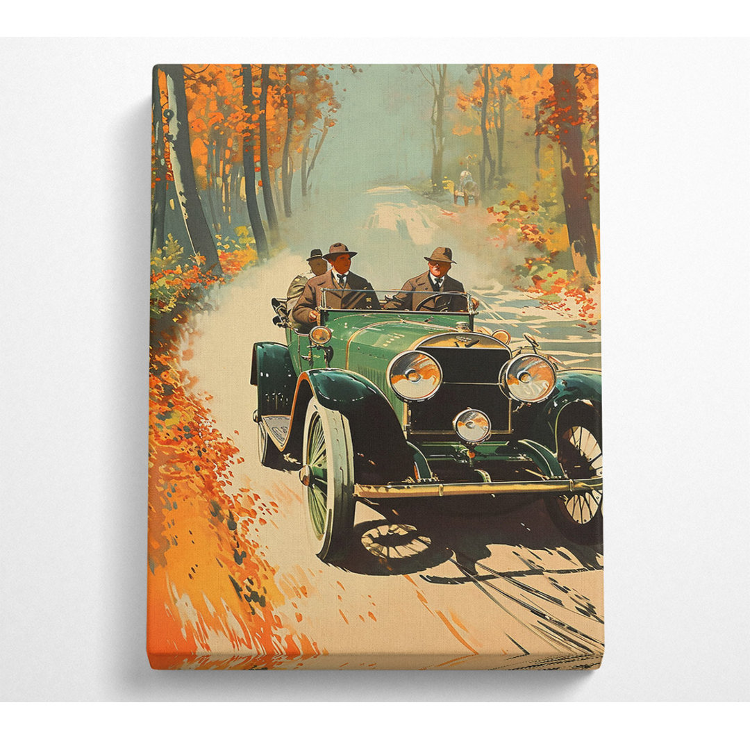 Gentlemen Driving - No Frame Kunstdrucke auf Leinwand