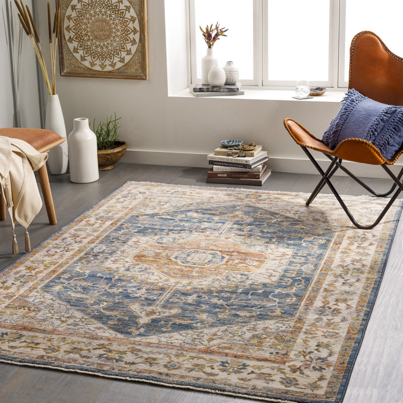 Aderholt Oriental Indoor Rug, Rectangle 8'10" x 13'