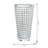 Tapered Round Glass Vase - 6"Dia. x 11" - Clear