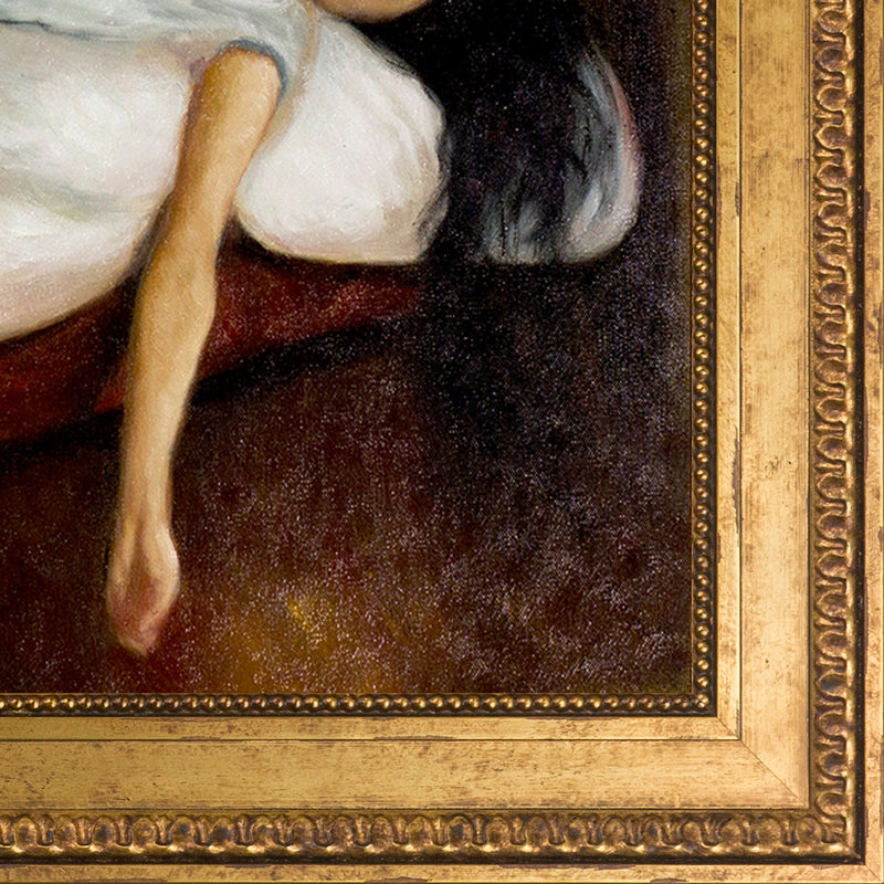 «The Day After» par Edvard Munch Monet, peinture encadrée, H 26 po x l 30 po x P 2 po, Très grand Versailles