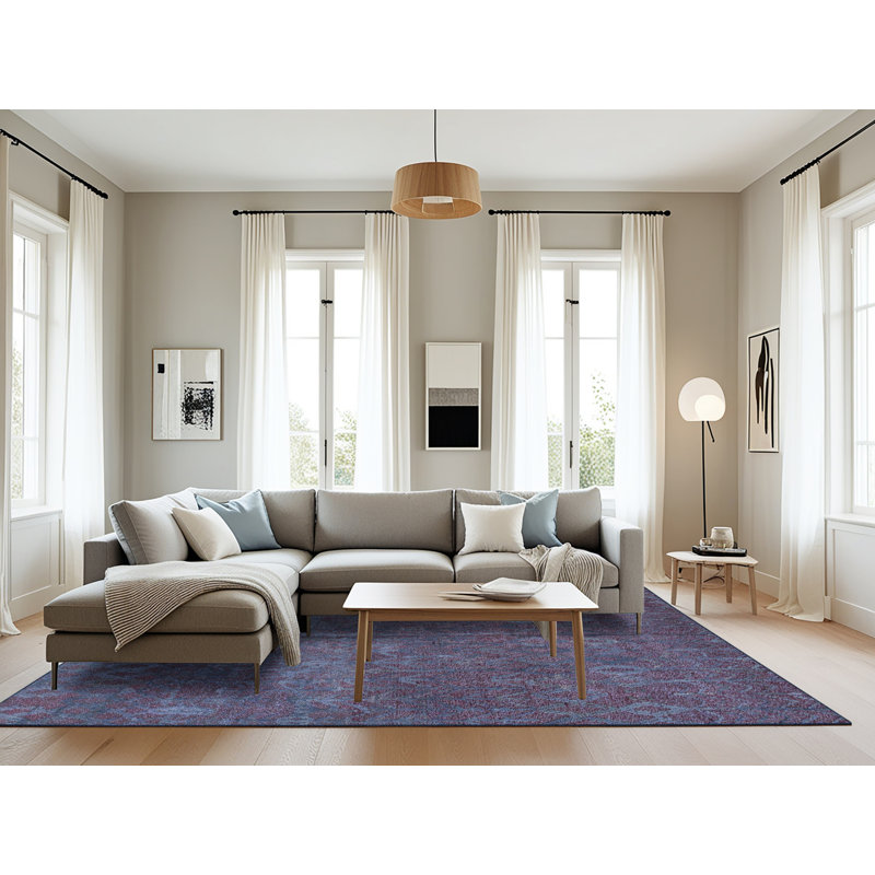 Tapis abstrait moderne 4358, Rectangle 8 pi x 10 pi