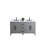 60" Double Bathroom Vanity Set-94811327-94811326