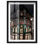 Décoration murale mode de luxe Luxury Corner II Shadowbox par Notoriart, cadre noir, 36 x 54