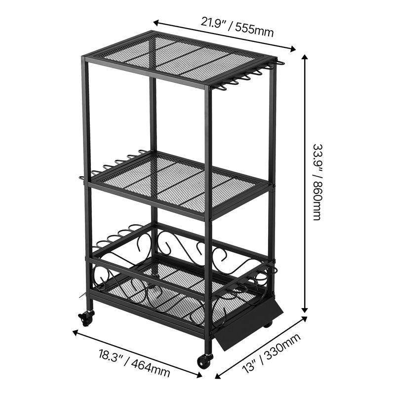 Steel Freestanding Fishing Rack