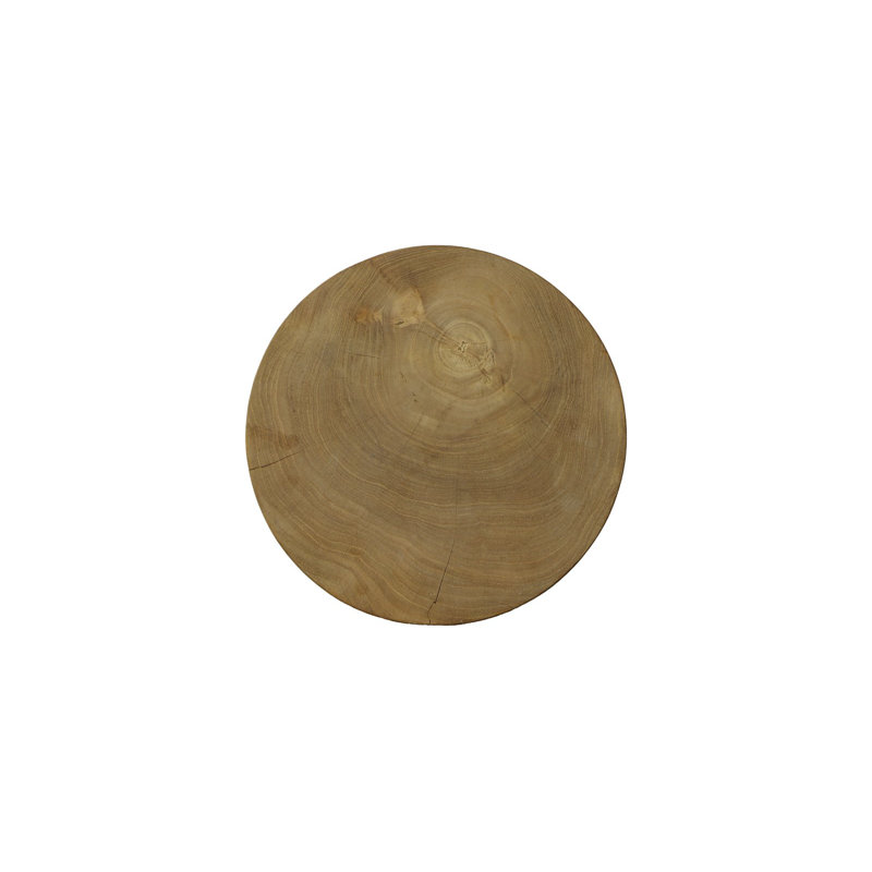 Tabouret en bois de teck