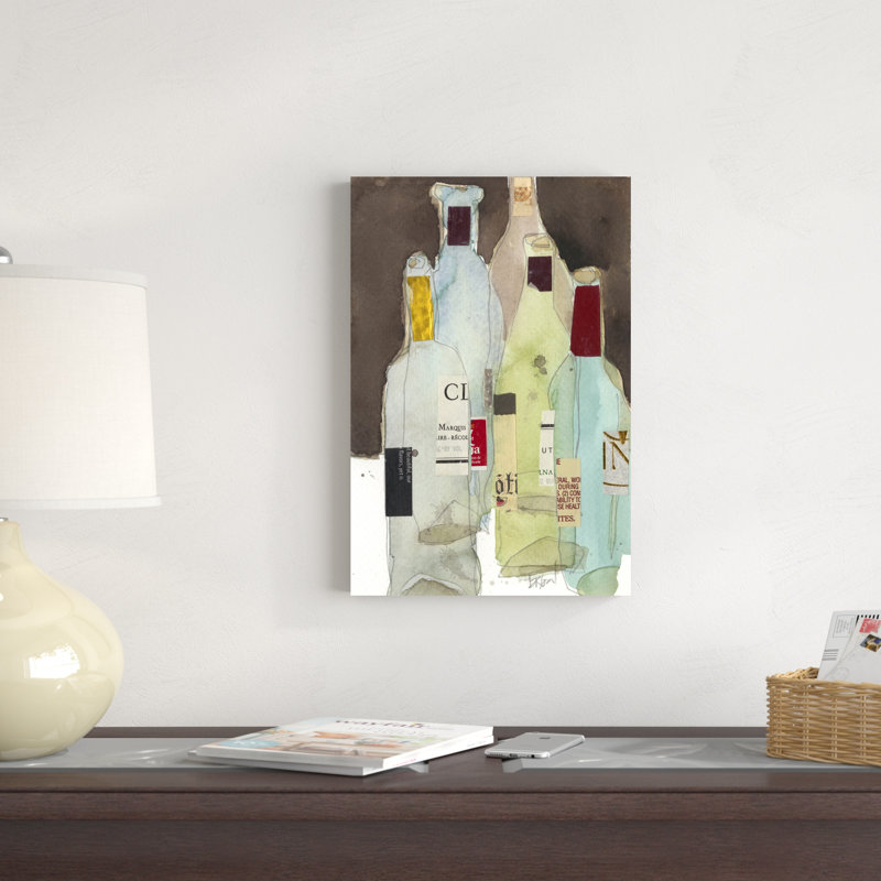 Vins et spiritueux III, H 18 po x l 12 po x P 1,25 po