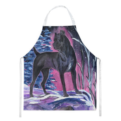 No Pattern Bib Apron