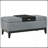 Versatile Rectangular Ottoman Bench With Removable Tray And Spacious Storage
