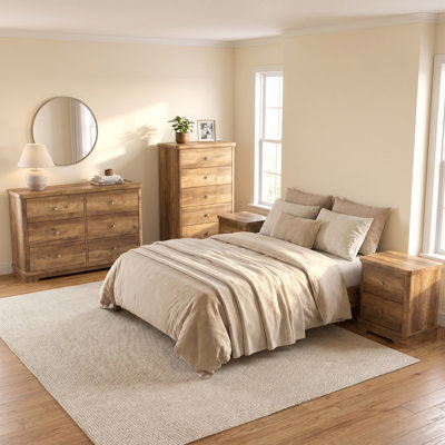 Calle Traditional 4 Pieces Bedroom Set