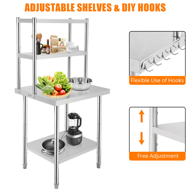 Metal Kitchen Island