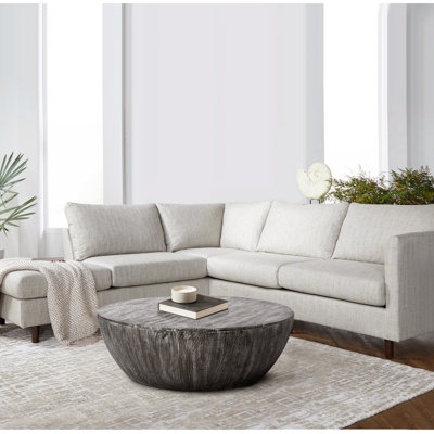 Teasdale 36" Mango Drum Coffee Table
