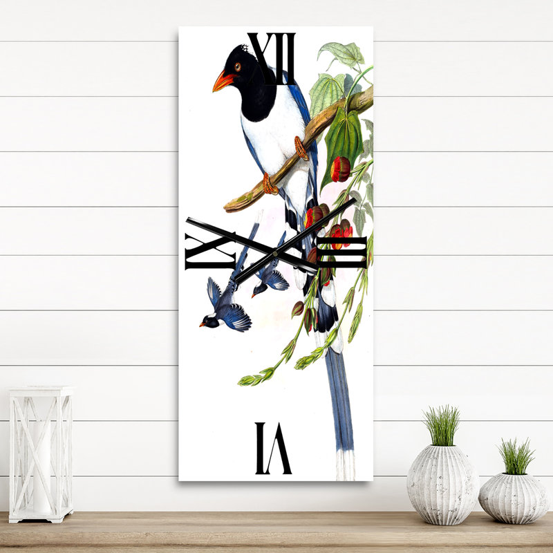 Horloge murale animaux de campagne, Grand