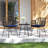 3 Piece Wicker/rattan Seating Group With Cushions-801223575