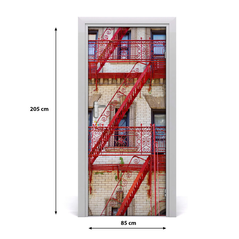 Casa Italian Door Sticker, 205cm H x 85cm W