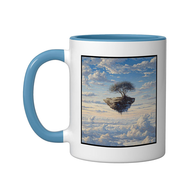 Ceramic Coffee Mug, Blue