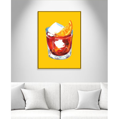 Negroni Sunshine Yellow Print by Straker